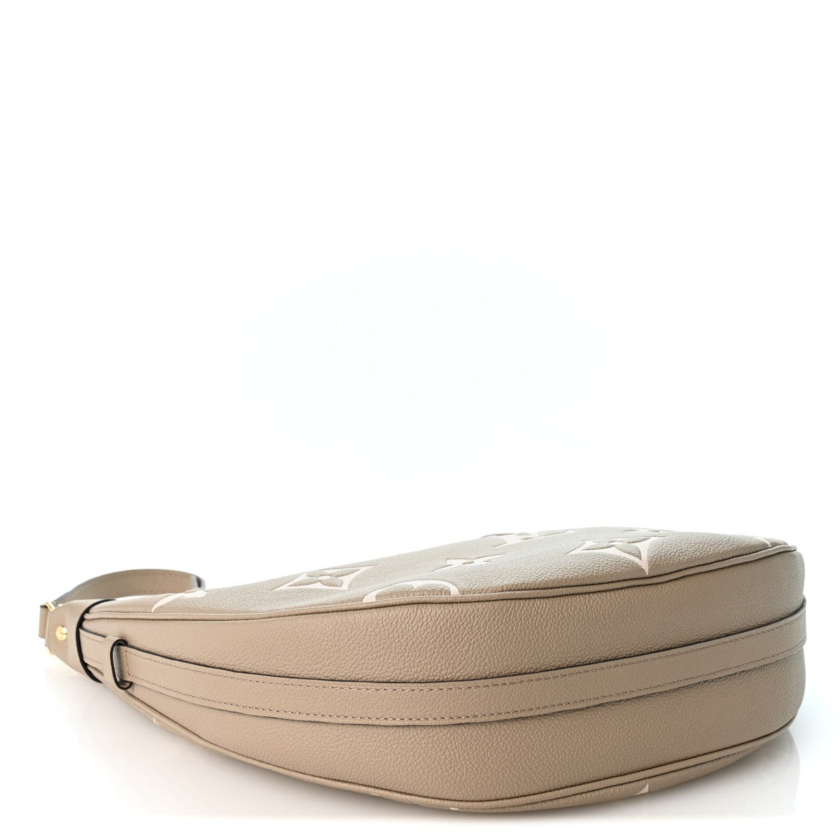 Empreinte Monogram Giant Loop Hobo Dove Gray Cream