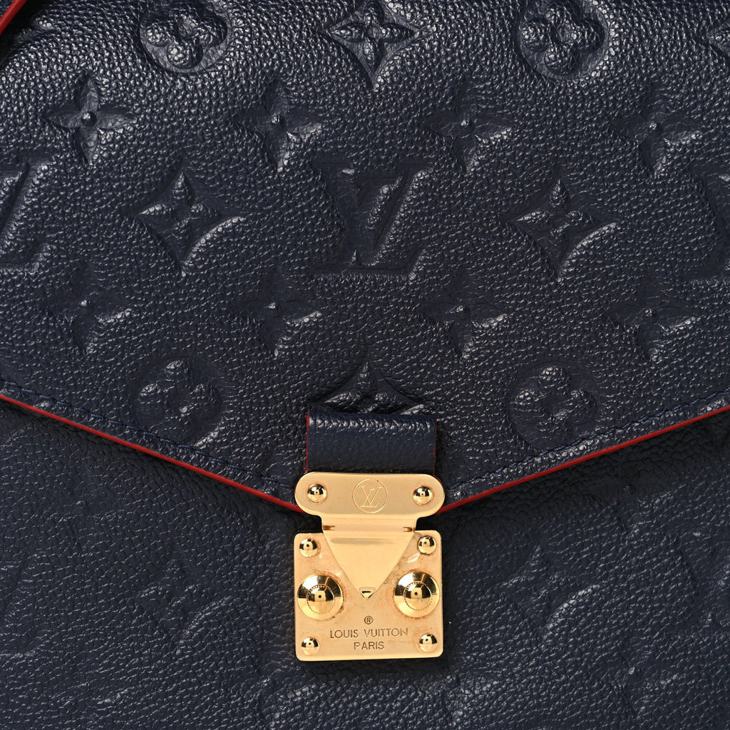 Empreinte Pochette Metis Marine Rouge