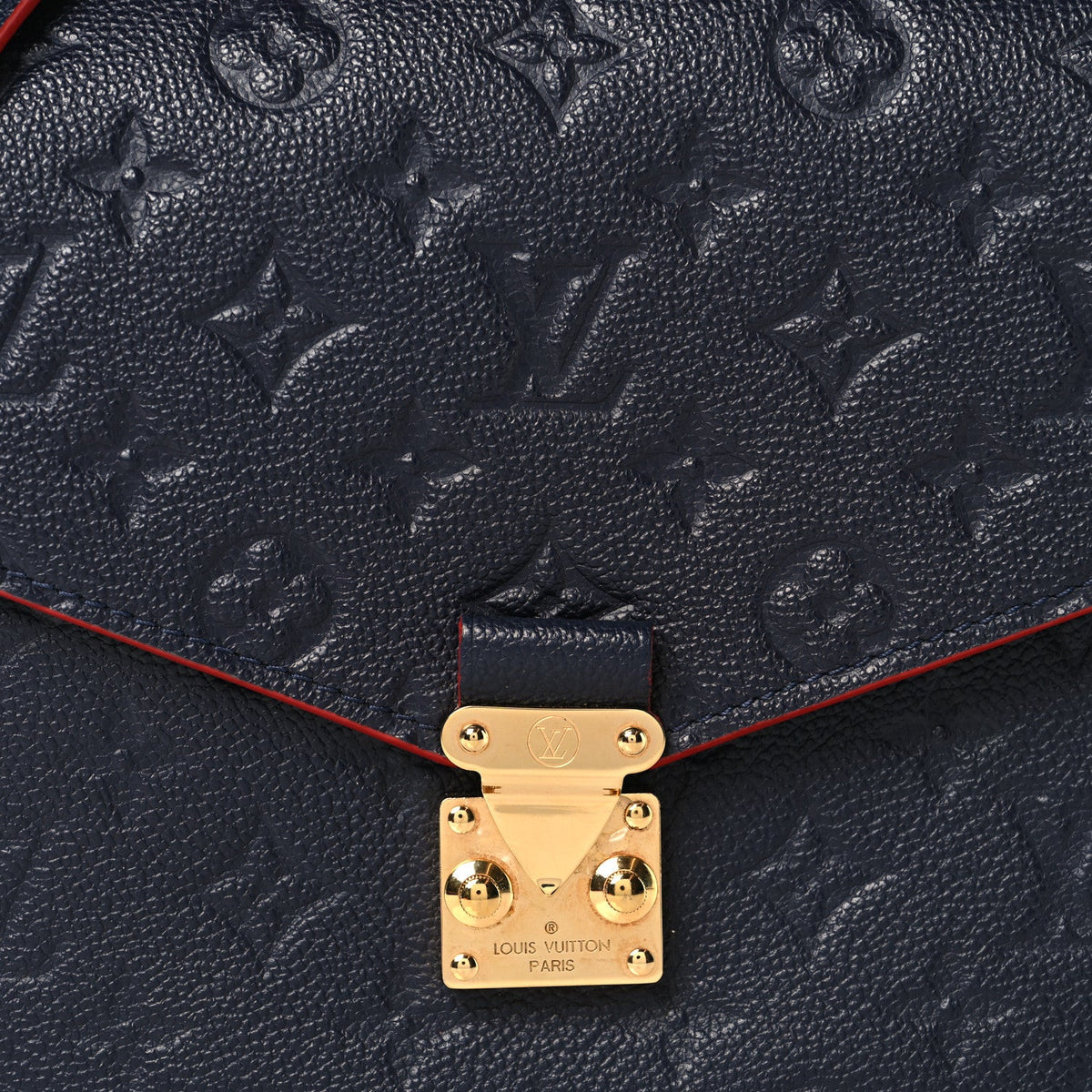 Empreinte Pochette Metis Marine Rouge