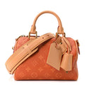 Calfskin Monogram Speedy P9 Bandouliere 20 Ochre