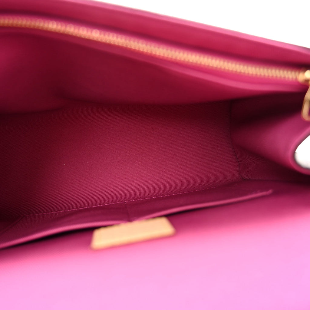 Monogram Cluny BB Bordeaux Fuchsia