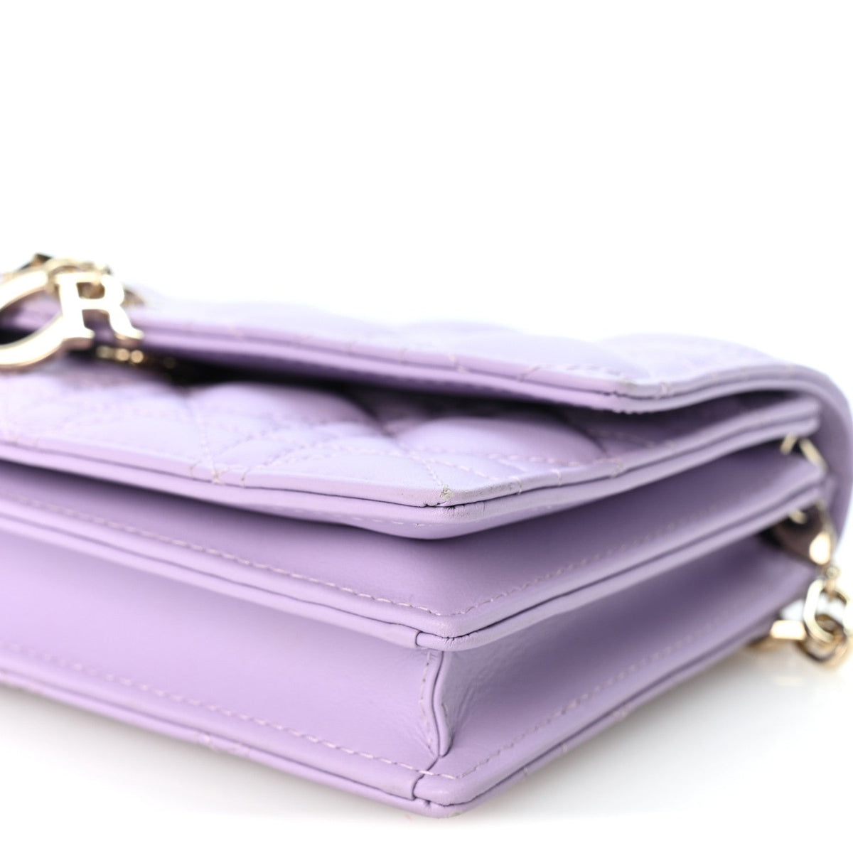 Lambskin Cannage Mini My Dior Bag Lilac