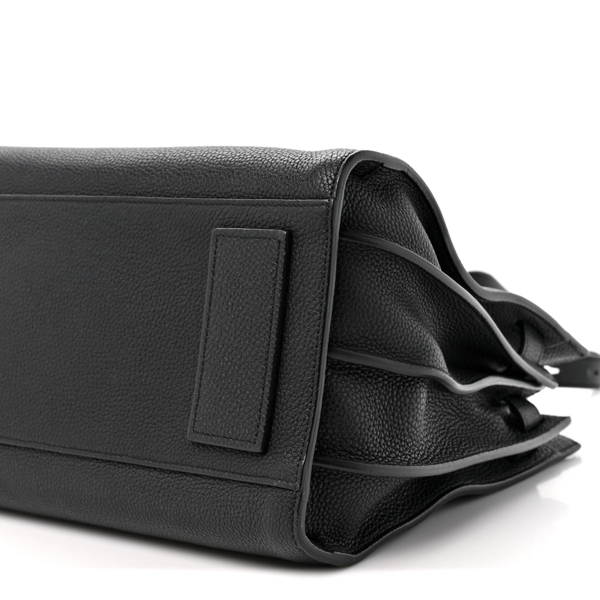 Grained Calfskin Small Supple Sac De Jour Black