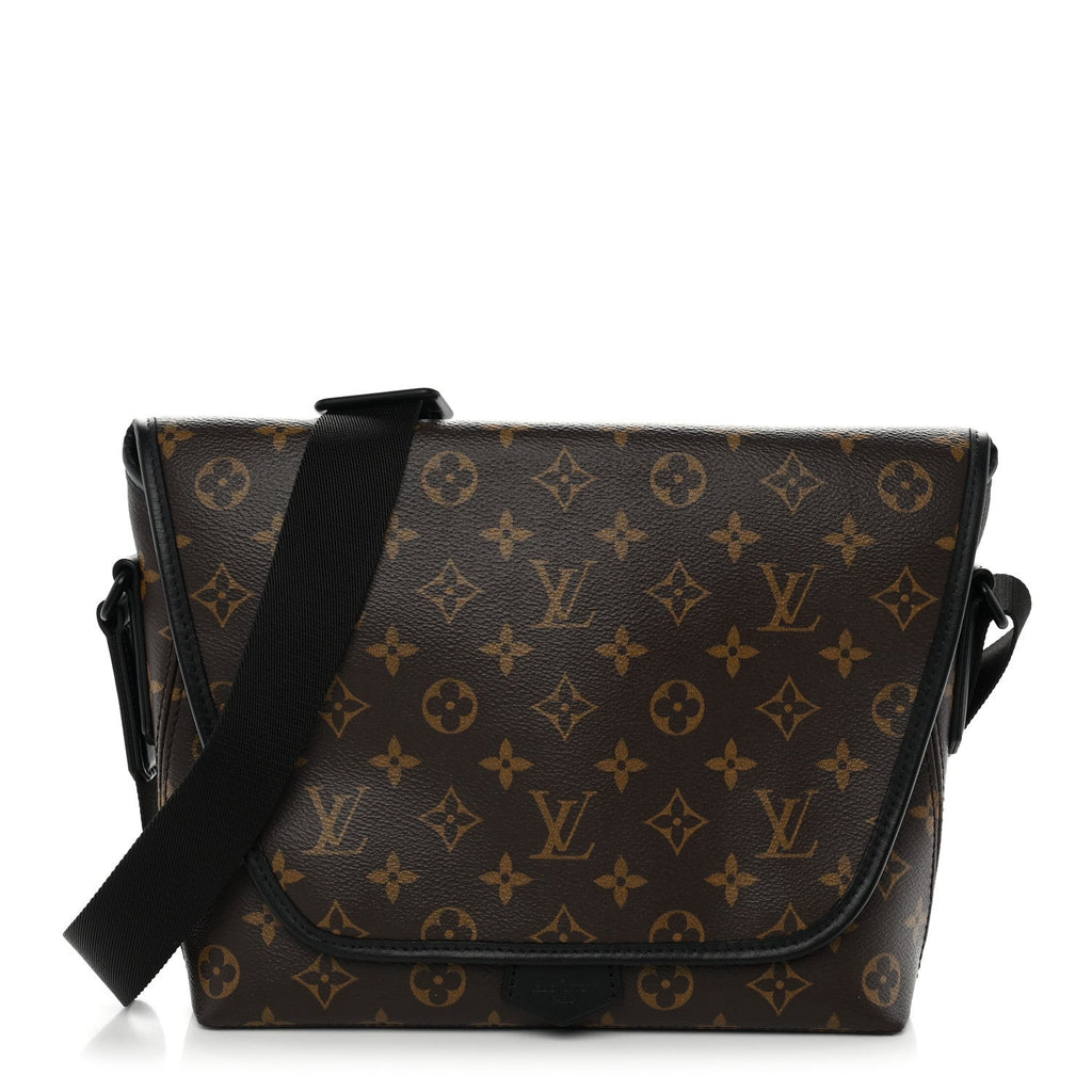 Monogram Macassar Magnetic Messenger