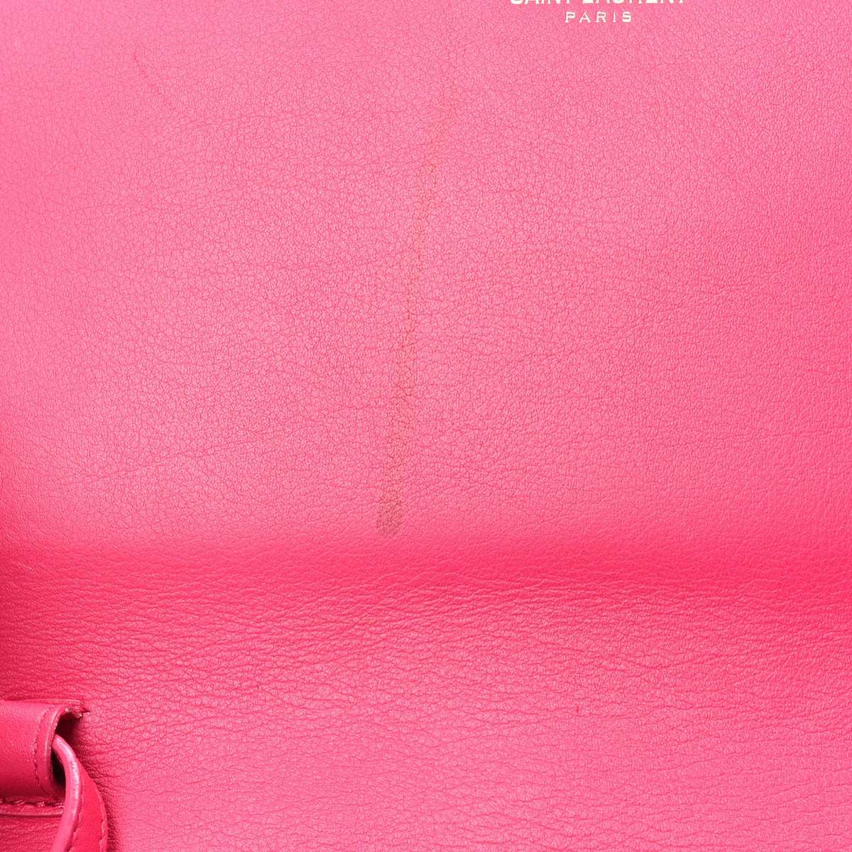 Calfskin Classic Y Ligne Chain Wallet Bubblegum