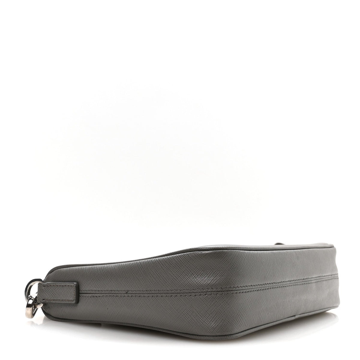 Saffiano Travel Pocket Zippered Shoulder Bag Marmo