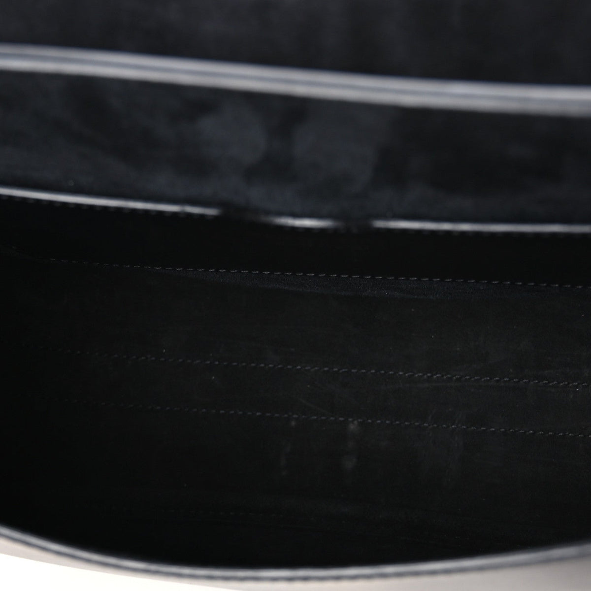 Box Calfskin Large Bobby Flap Black