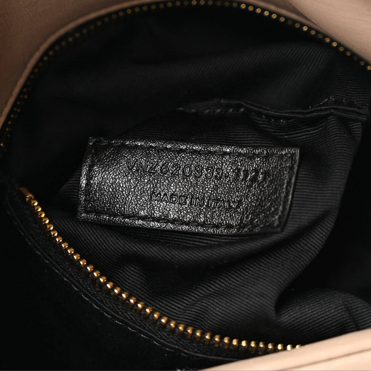 Lambskin Quilted Toy Loulou Puffer Monogram Chain Satchel Dark Beige