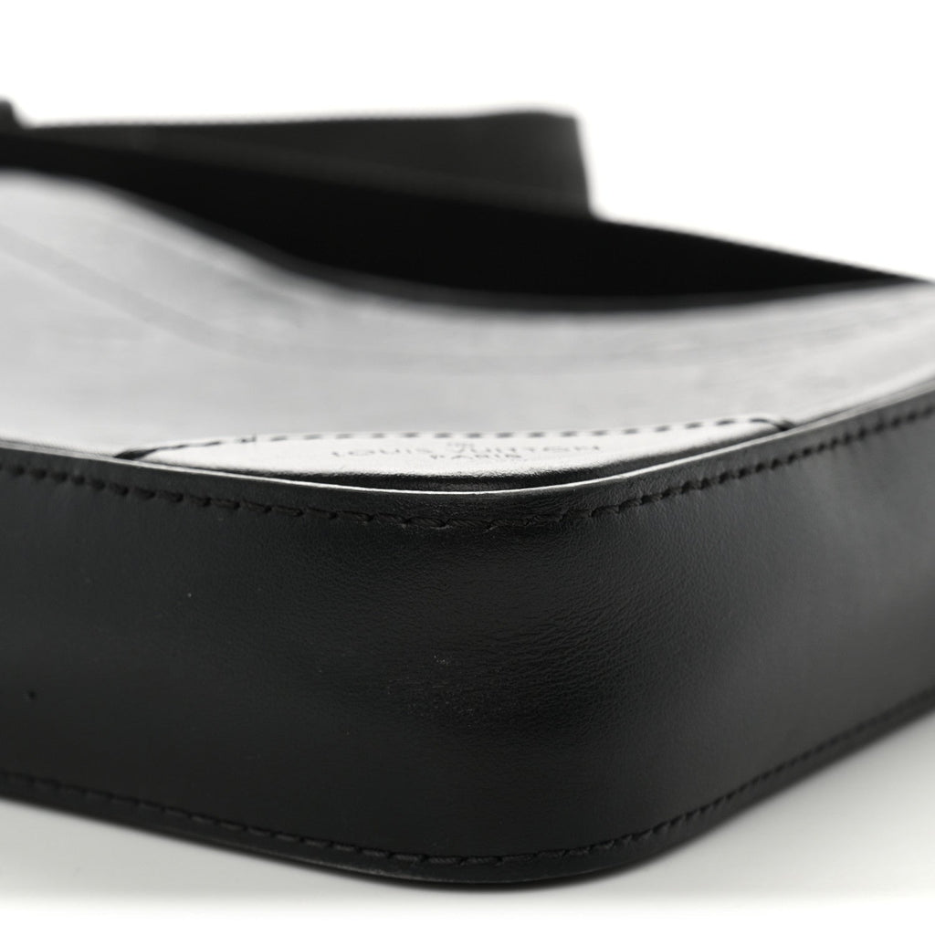 Calfskin Monogram Shadow Duo Messenger Black