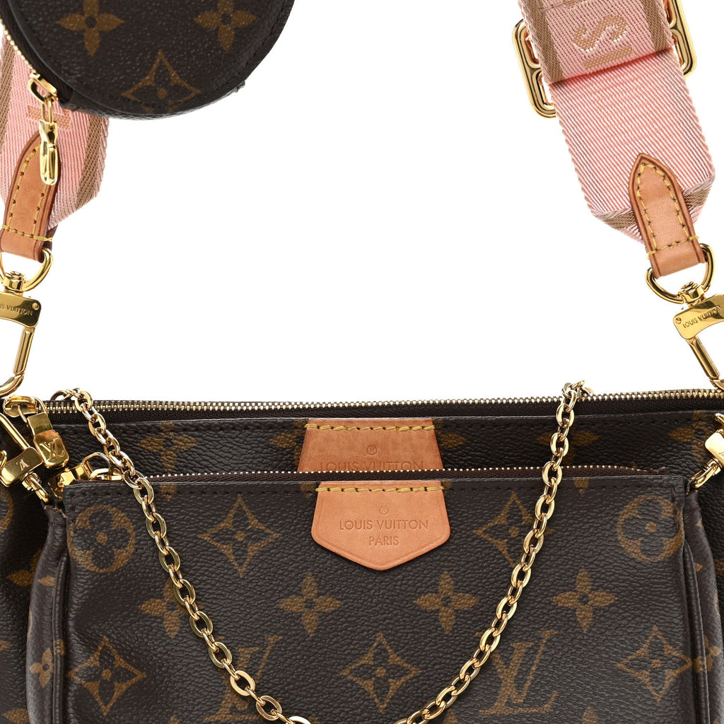 Monogram Multi Pochette Accessories Rose Clair