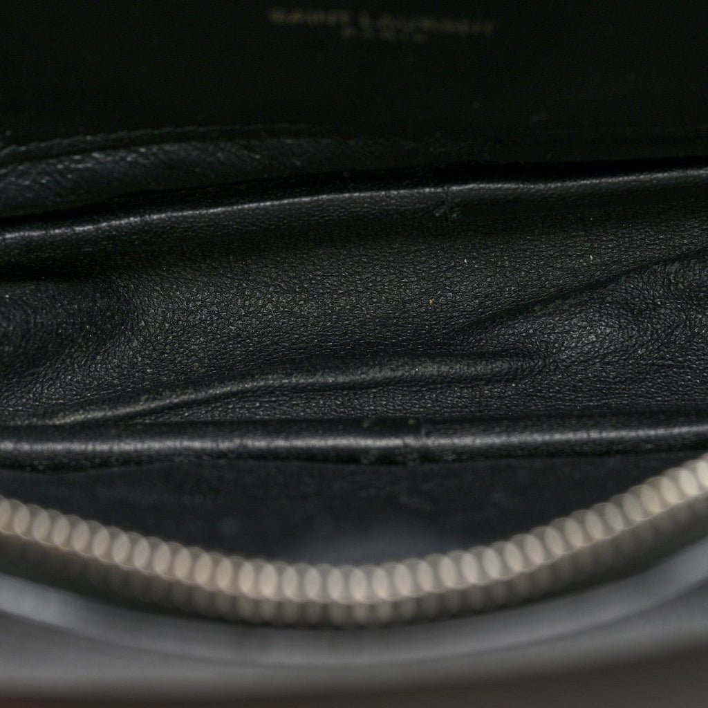 Grain De Poudre Matelasse Monogram Mini Lou Camera Bag Black