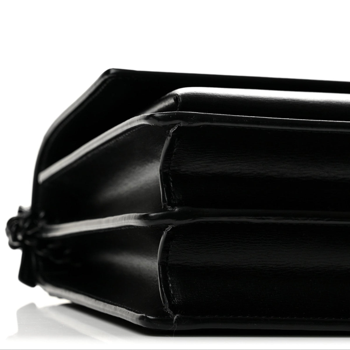Calfskin Medium Monogram Monochrome Sunset  Black