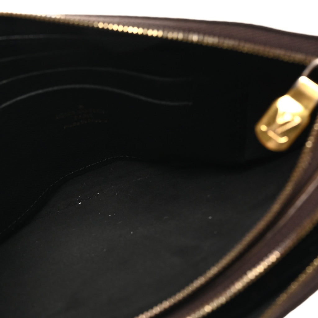 Reverse Monogram Giant Double Zip Pochette