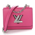 Epi Twist Shoulder Bag Mini Hot Pink