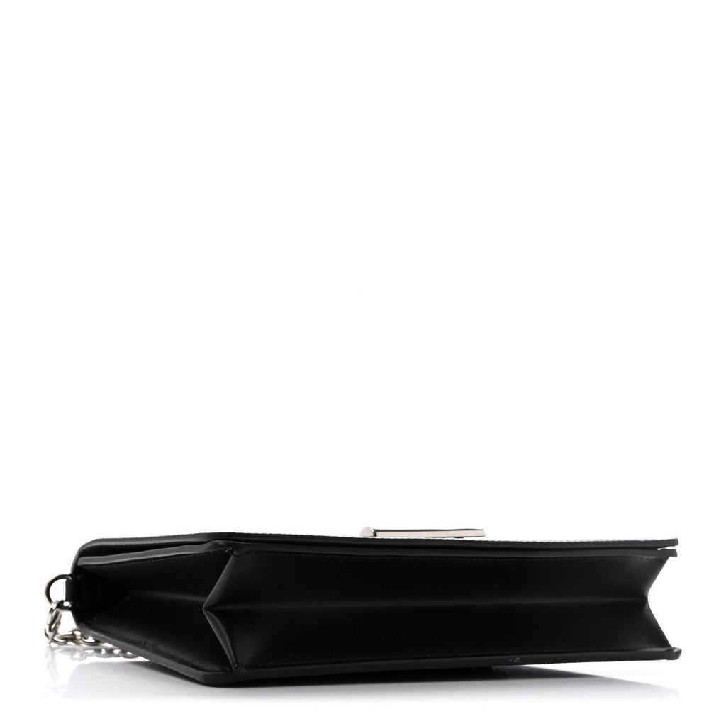 Epi Twist Belt Chain Wallet Black