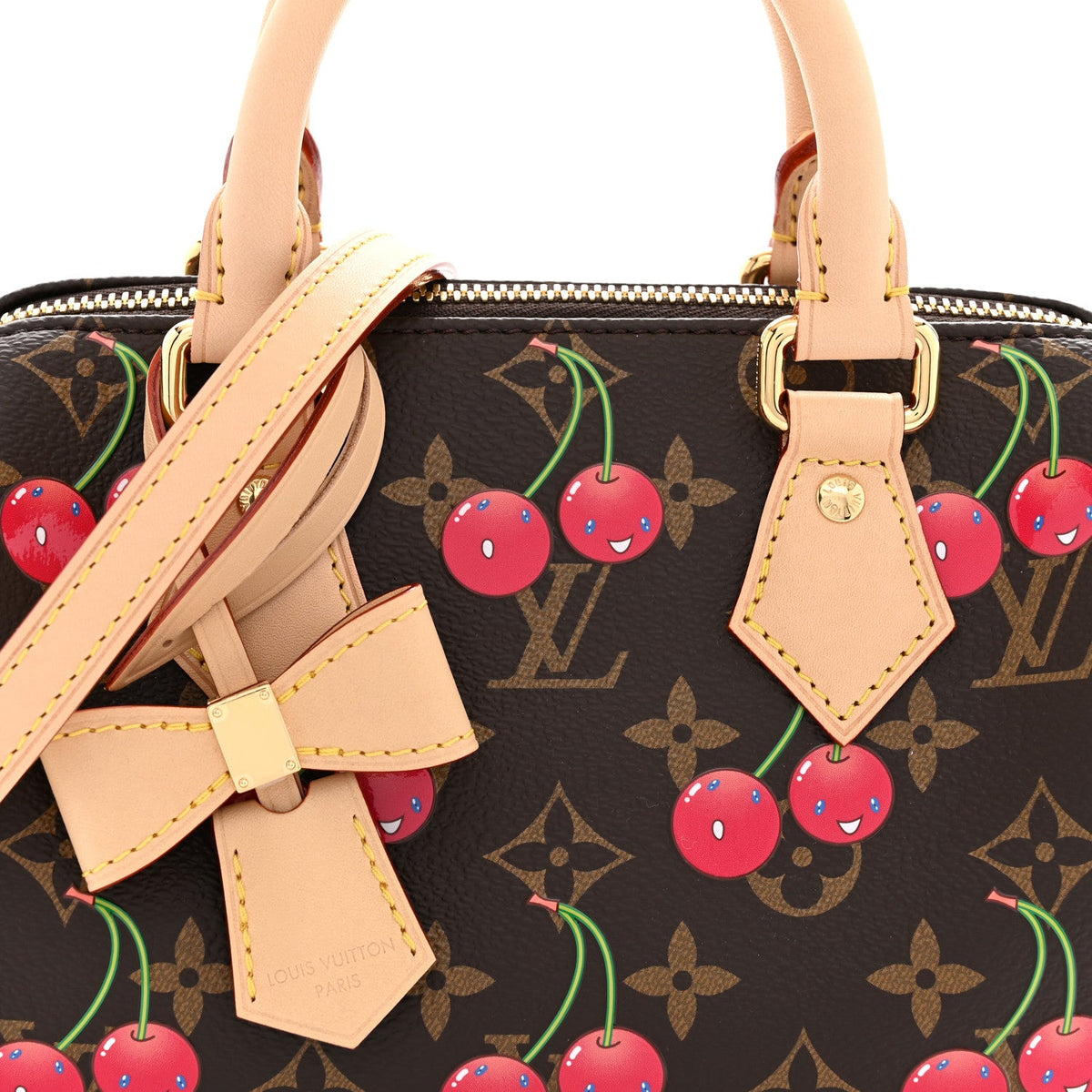 LV X TM Monogram Cerises Speedy Bandouliere 20