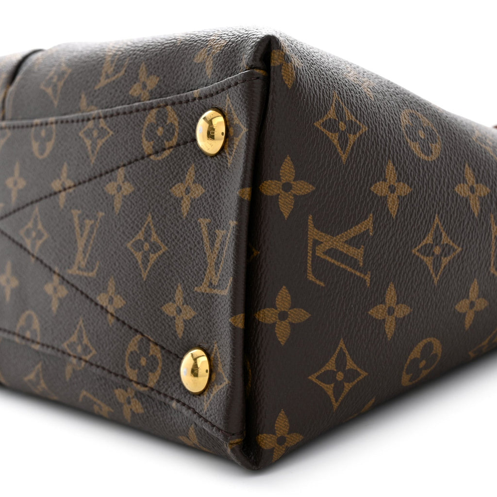 Monogram V Tote MM Black