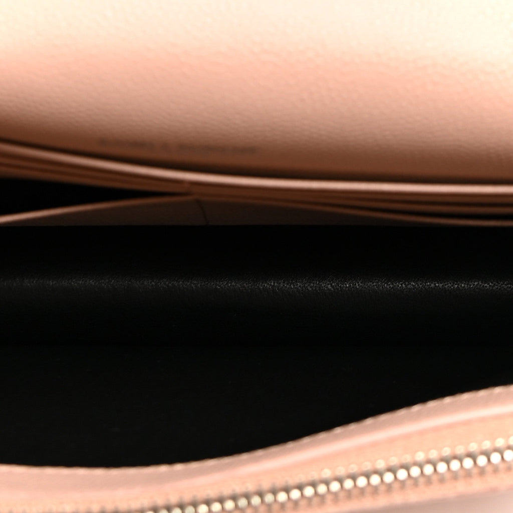 Grain De Poudre Classic Monogram Kate Tassel Chain Wallet Pale Pink
