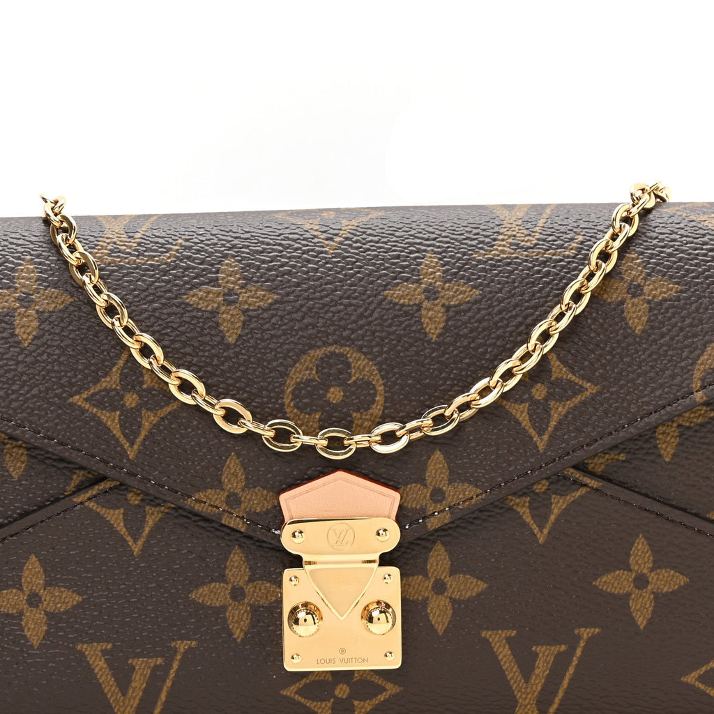 Monogram Grace Coddington Kirigami Organizer On Chain Beige