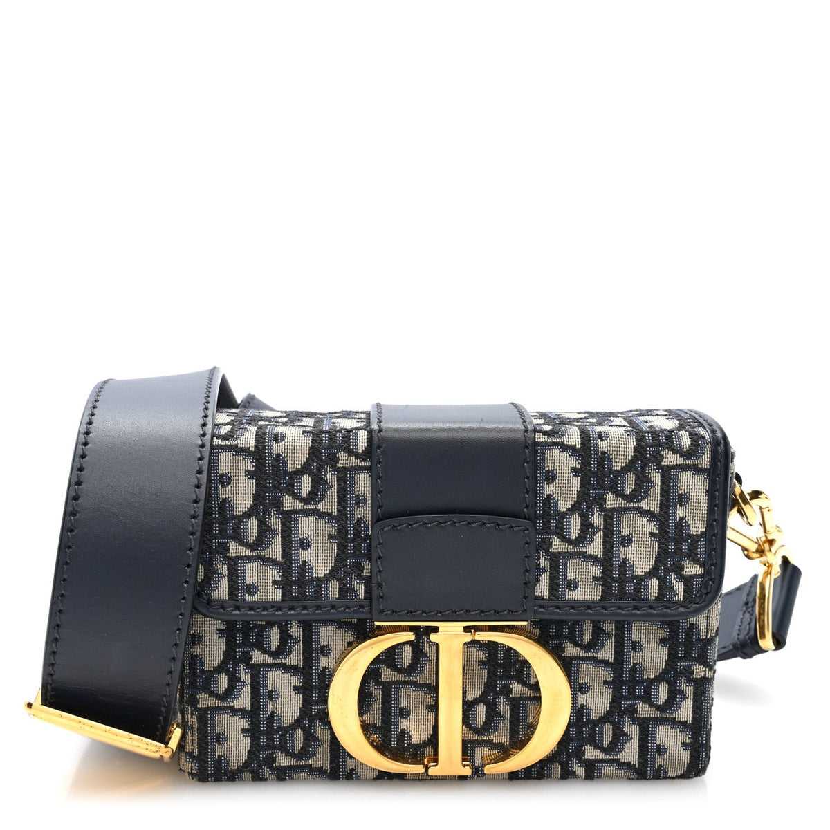 Oblique 30 Montaigne Box Bag Blue