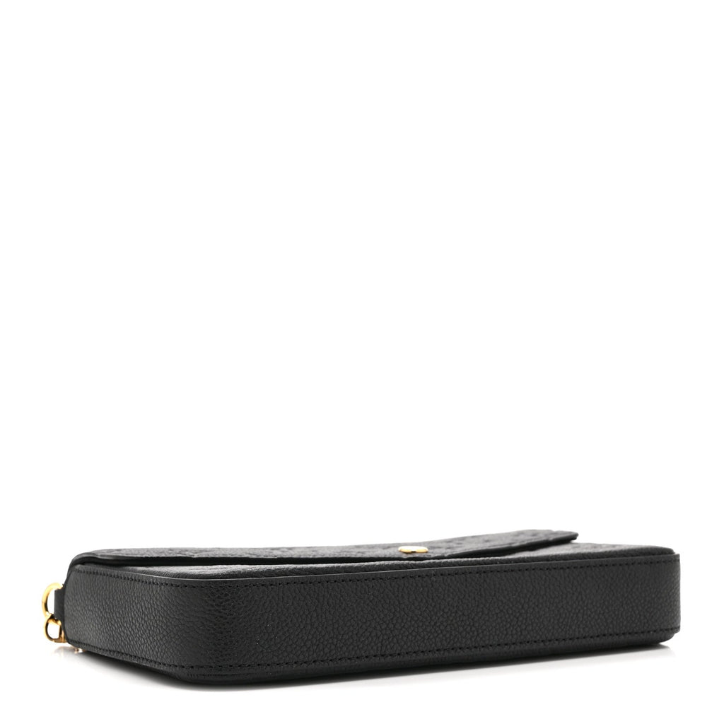 Empreinte Pochette Felicie Chain Wallet Black