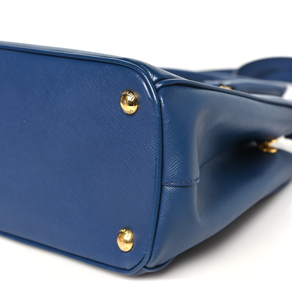 Saffiano Small Galleria Double Zip Tote Bluette