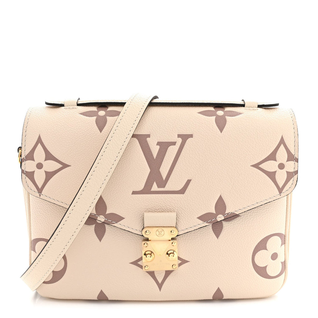 Empreinte Monogram Giant Pochette Metis Creme Bois De Rose