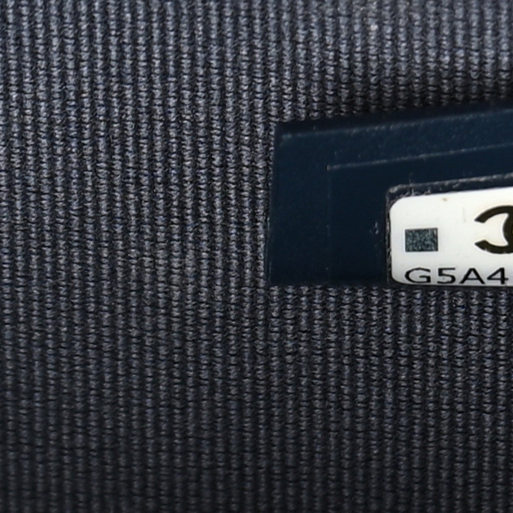 Printed Denim CC Camera Case Blue