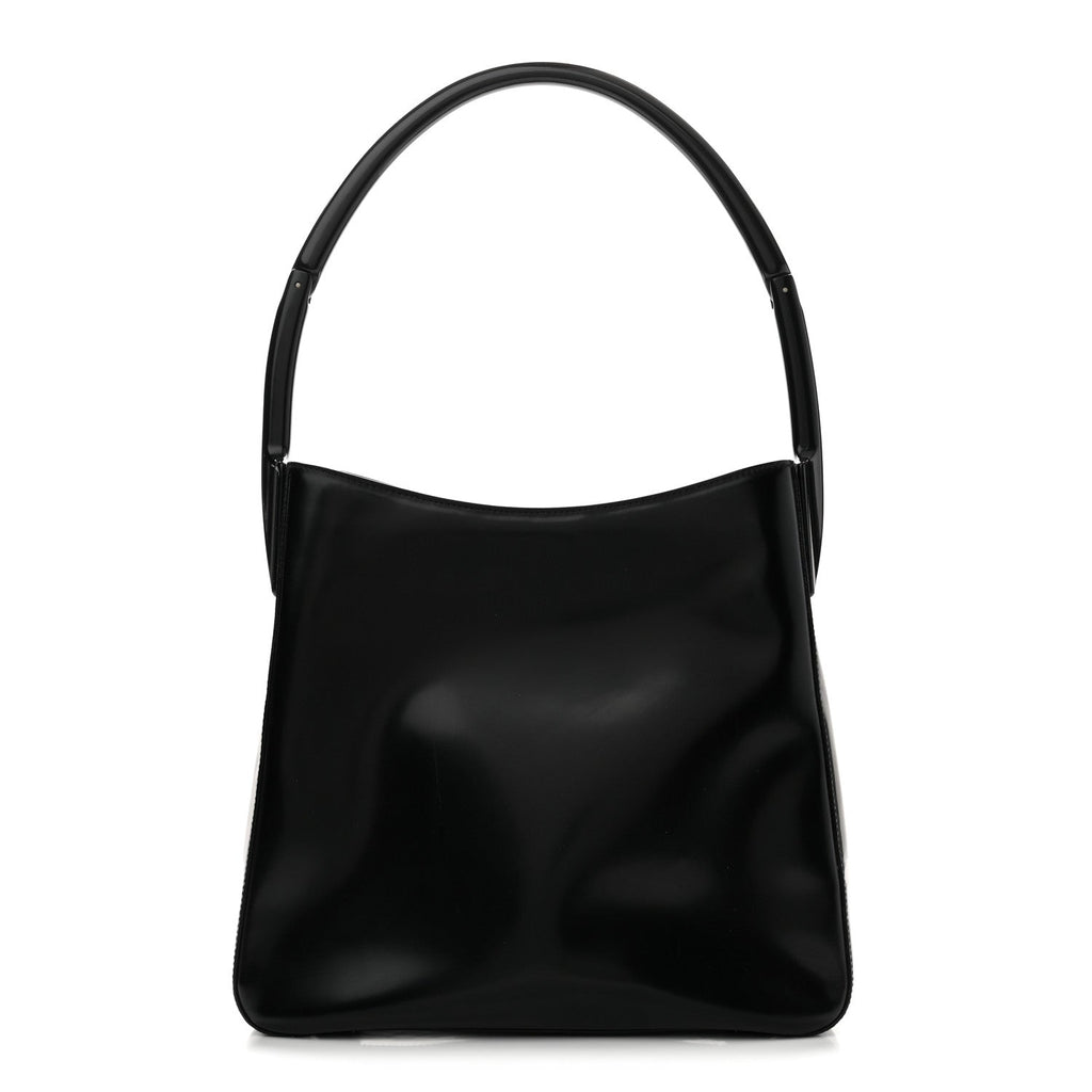 Spazzolato Sport Top Handle Shoulder Bag Black