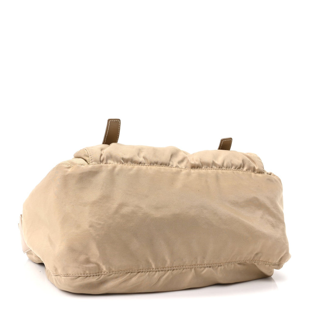 Nylon Vela Sport Messenger Bag Cammello