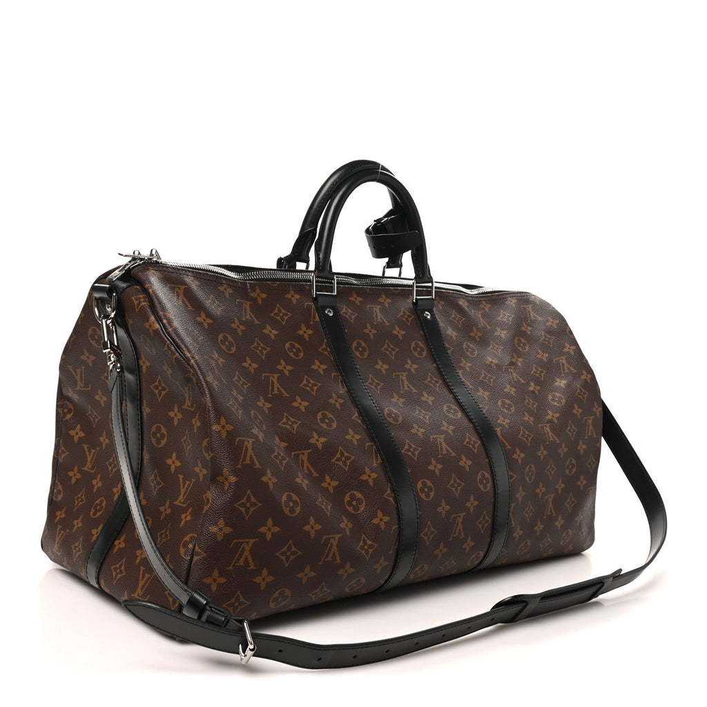 Monogram Macassar Keepall Bandouliere 55