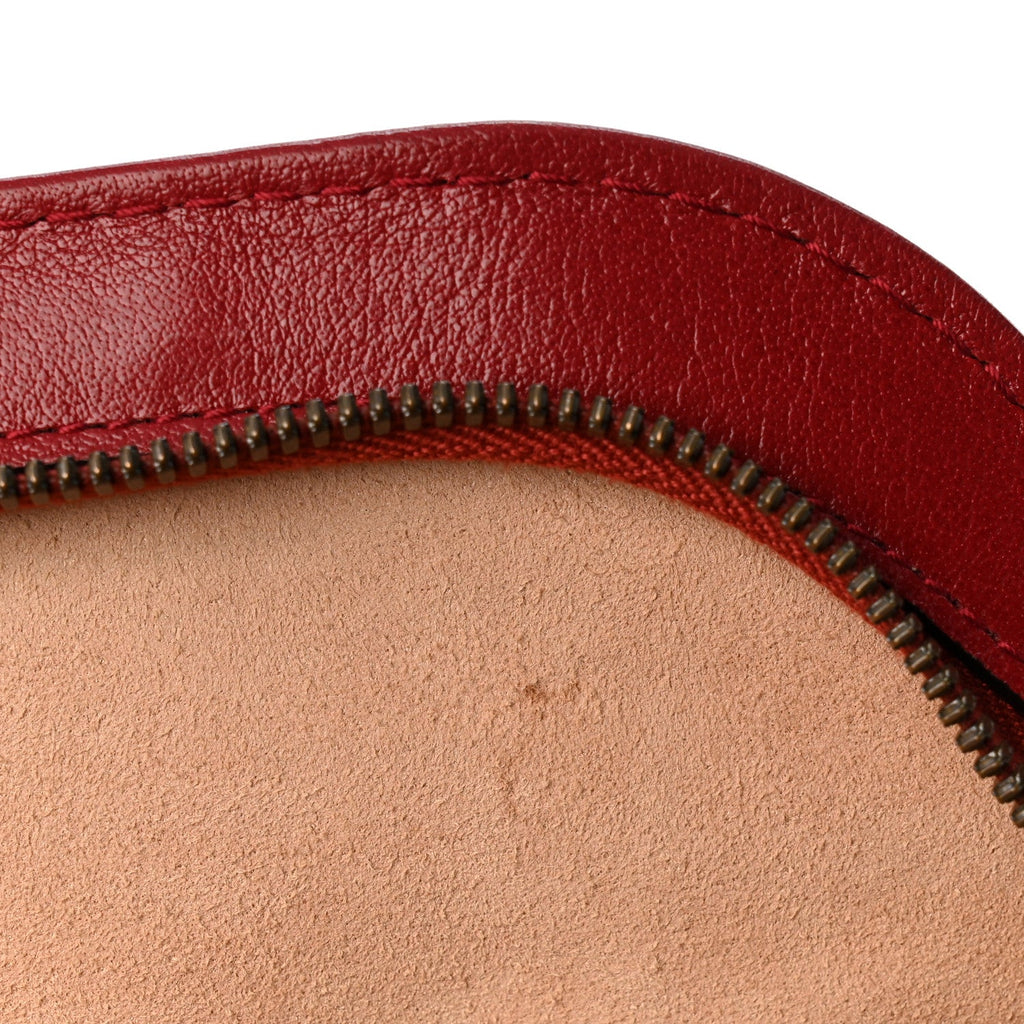 Piuma Lux Calfskin Small Re(Belle) Crossbody Bag Romantic Cerise