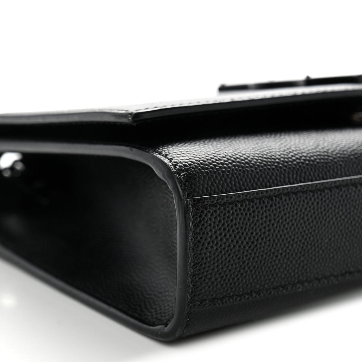Grain De Poudre Small Monogram Monochrome Kate Satchel Black