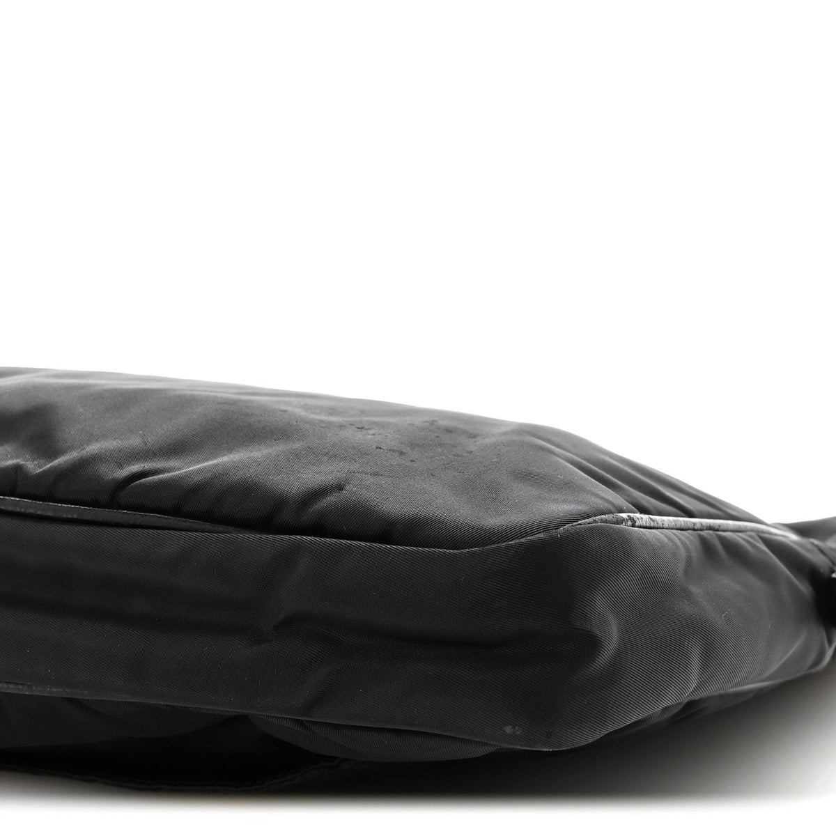 Saffiano Tessuto Nylon Small Briefcase Black