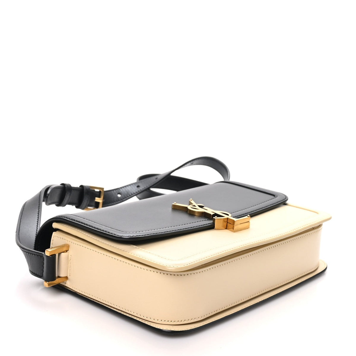 Soft Ultracalfskin Monogram Medium Solferino Satchel Black Burro