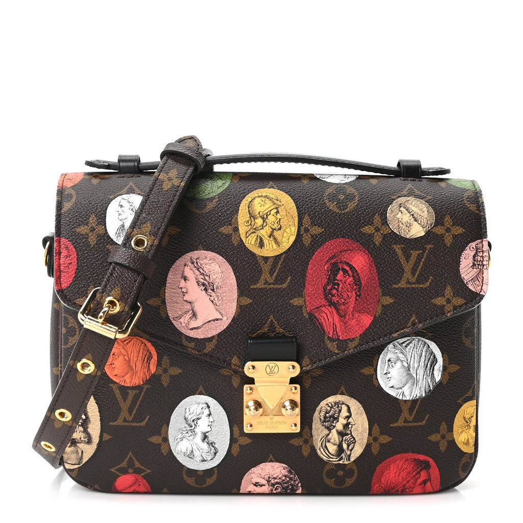 x FORNASETTI Monogram Cameo Pochette Metis