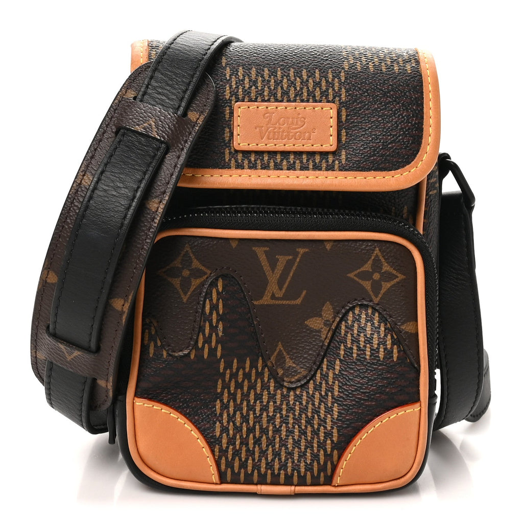 X NIGO Giant Damier Ebene Monogram Nano Amazone Messenger