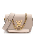 Grained Calfskin Lockme Tender Greige