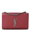 Grain De Poudre Small Classic Monogram Kate Satchel Mystic Rose