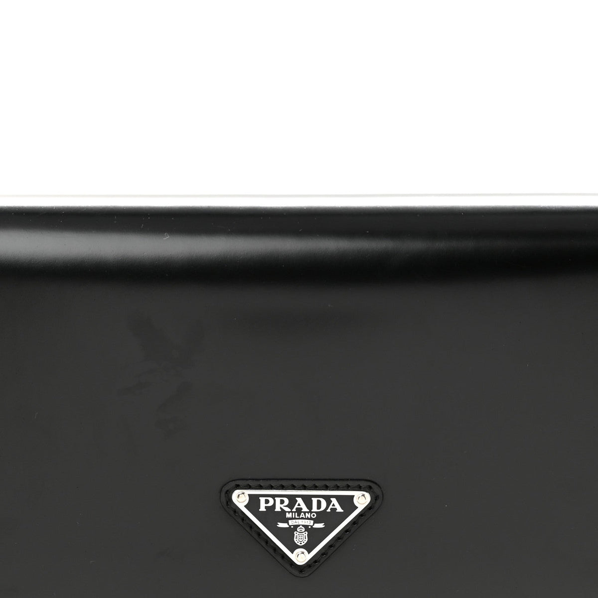 Spazzolato Femme Flap Shoulder Bag Black