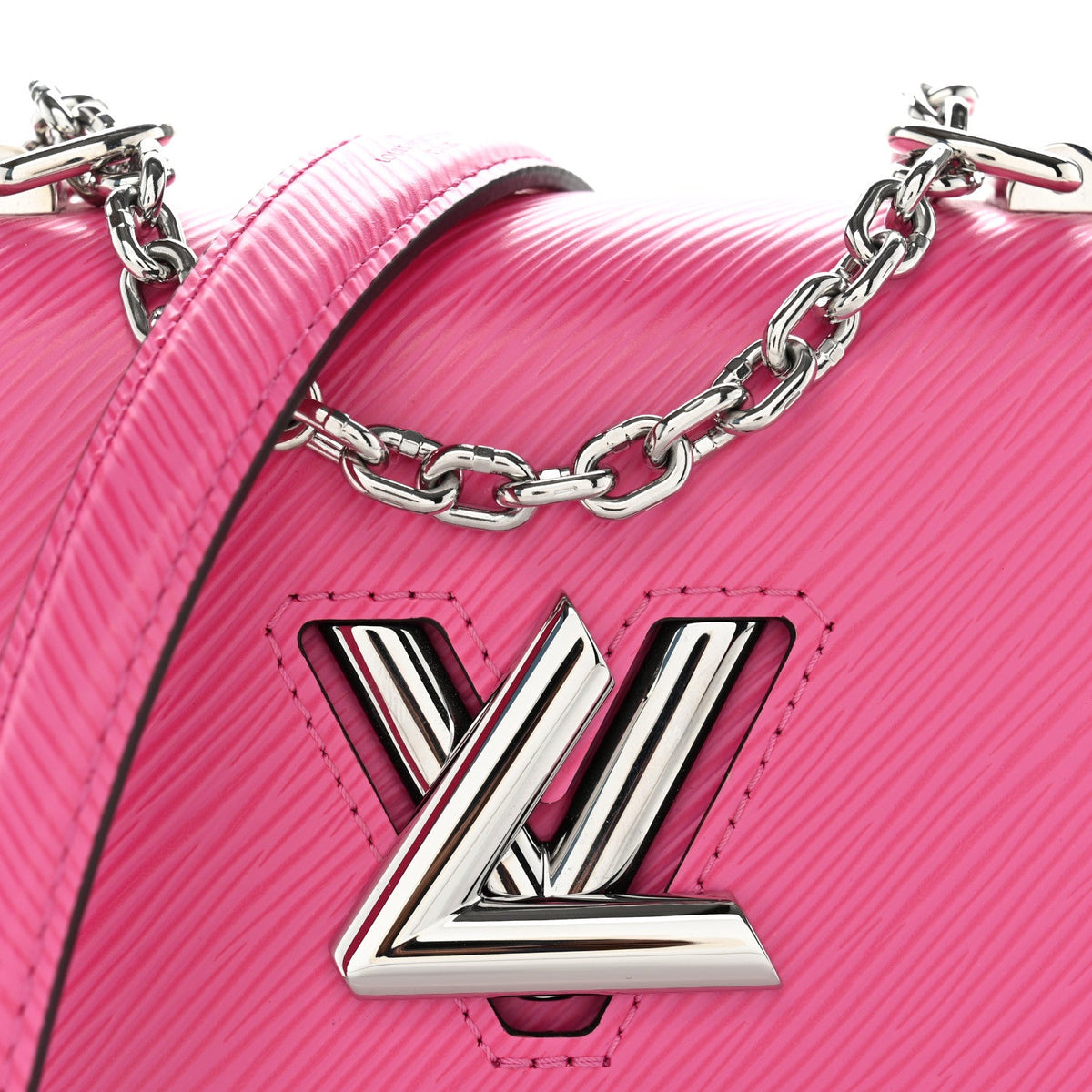 Epi Twist Shoulder Bag Mini Hot Pink