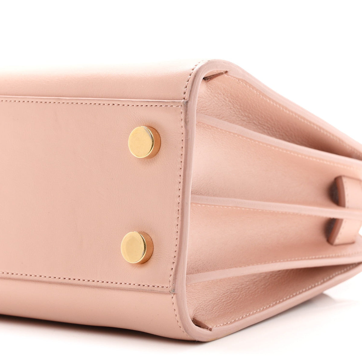 Calfskin Nano Sac De Jour  Pale Pink