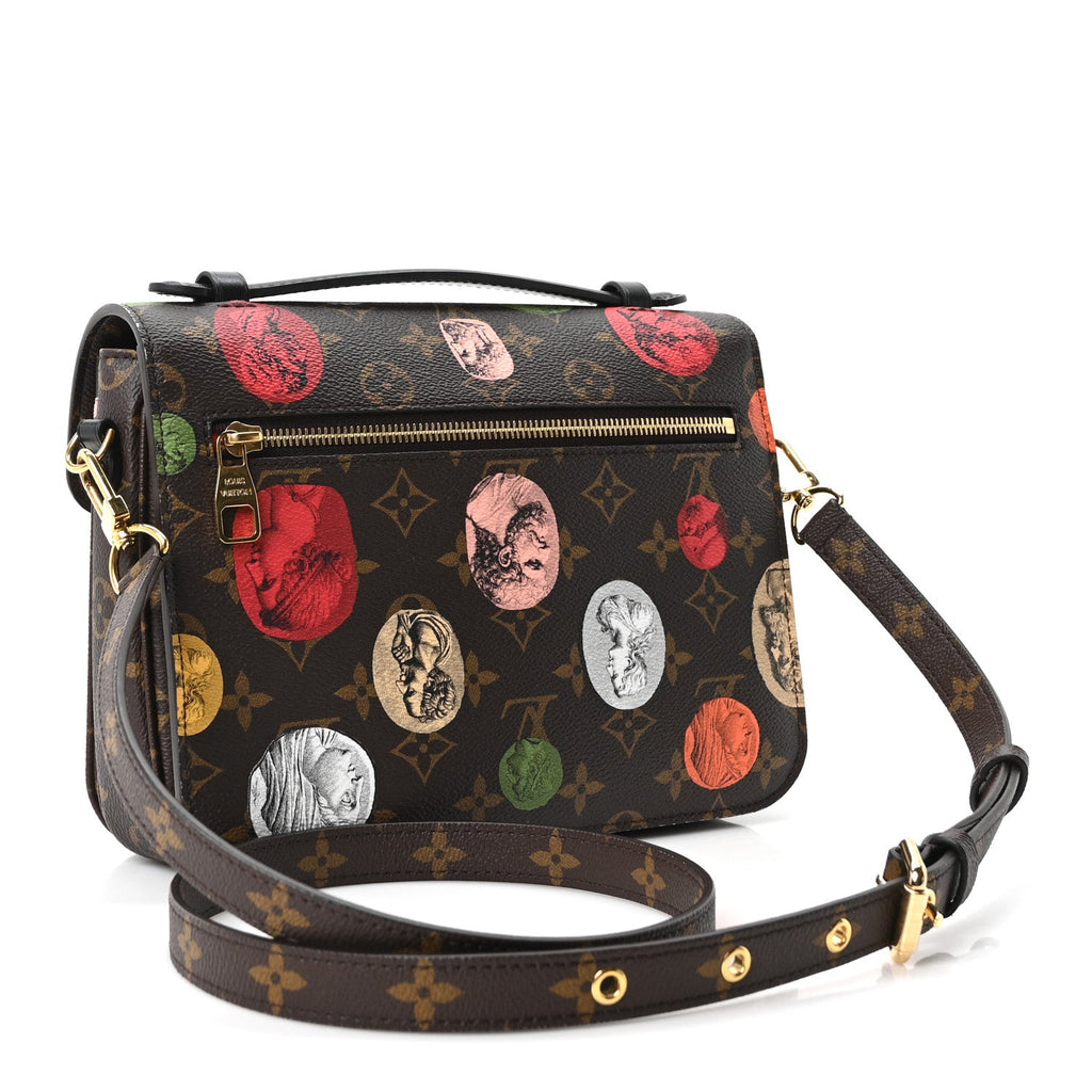 x FORNASETTI Monogram Cameo Pochette Metis