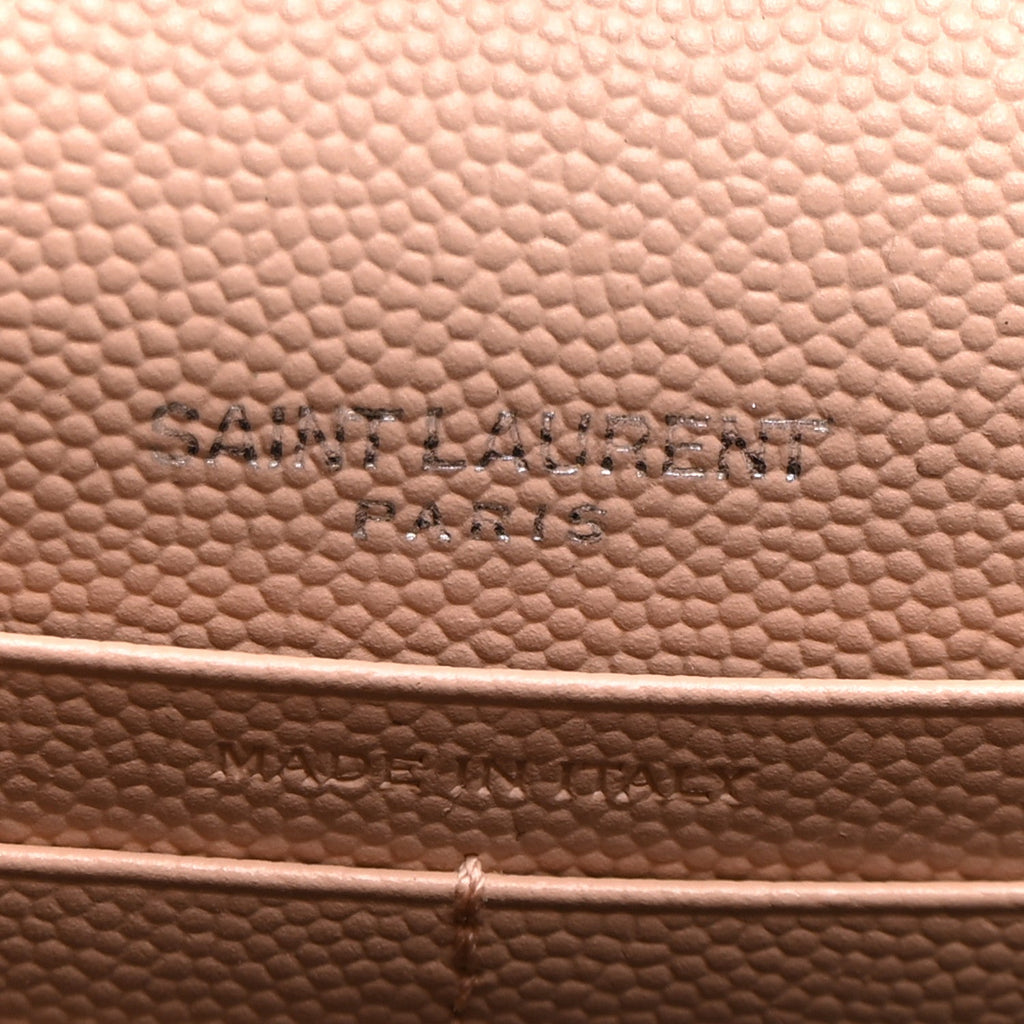 Grain De Poudre Classic Monogram Kate Tassel Chain Wallet Pale Pink