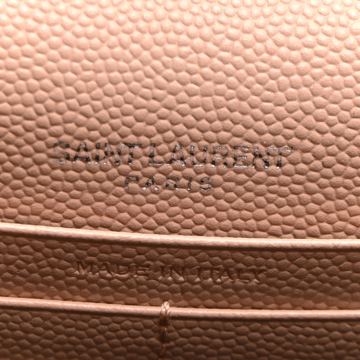 Grain De Poudre Classic Monogram Kate Tassel Chain Wallet Pale Pink