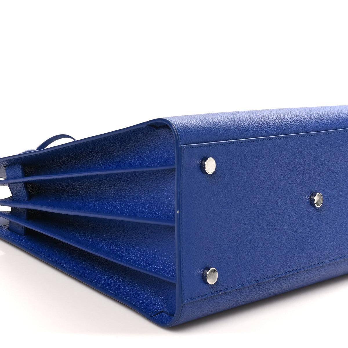 Grained Calfskin Small Sac De Jour Outremer