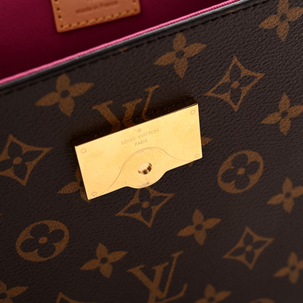 Monogram Cluny BB Bordeaux Fuchsia