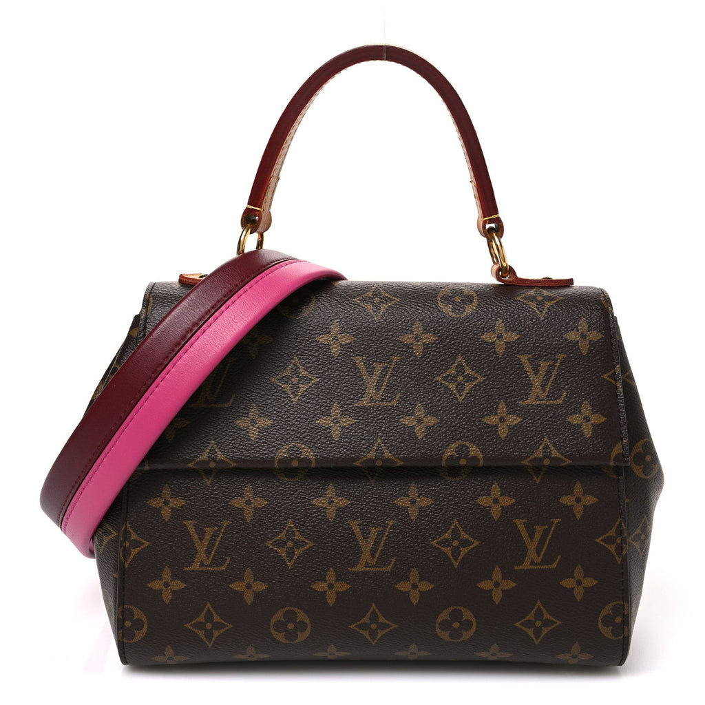Monogram Cluny BB Bordeaux Fuchsia