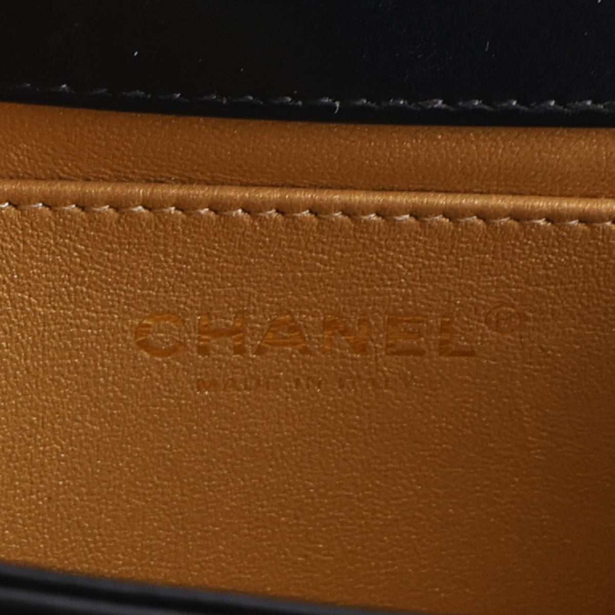Calfskin Quilted Mini Perfect Fit Flap Black Black Black