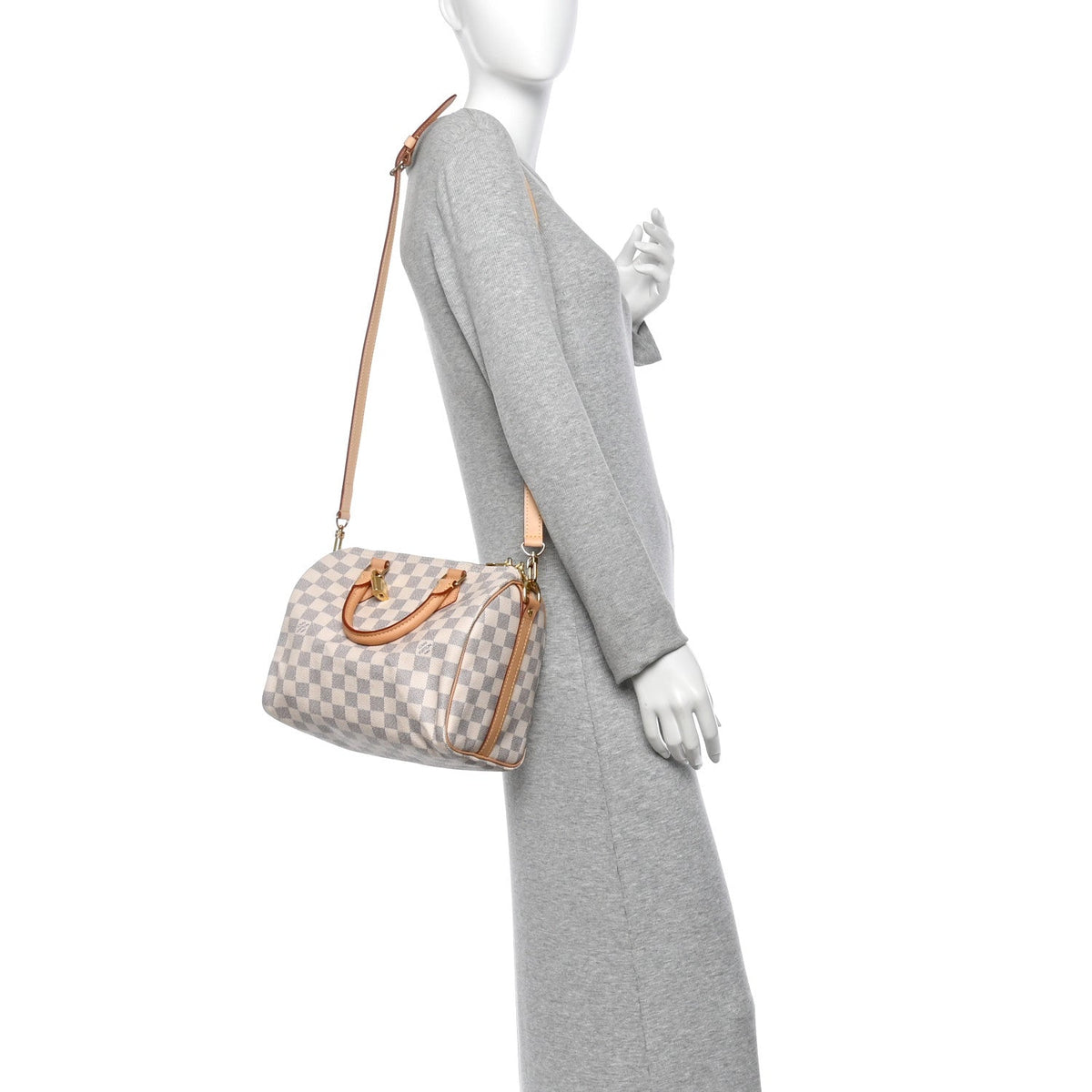 Damier Azur Speedy Bandouliere 25